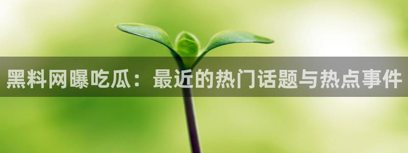 知名名人丑闻新瓜曝光
